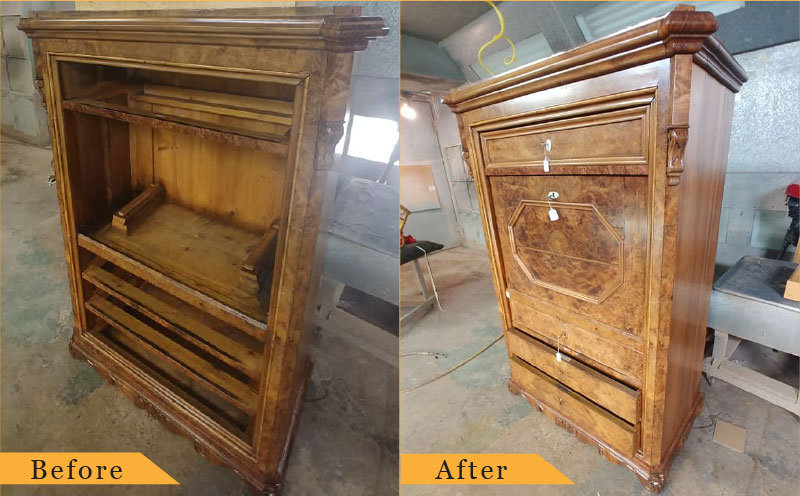 Restored & Renewed Wooden Armoire